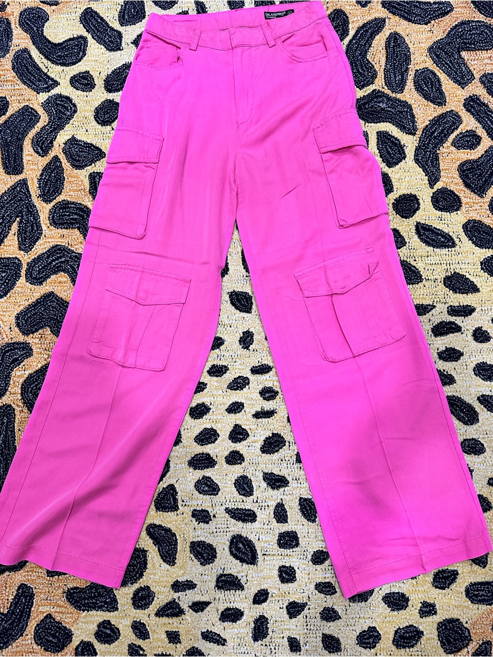 Blank NYC Women’s Hot Pink Cargo Joggers